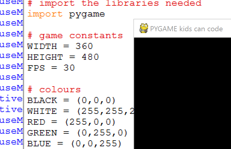 Pygame Project